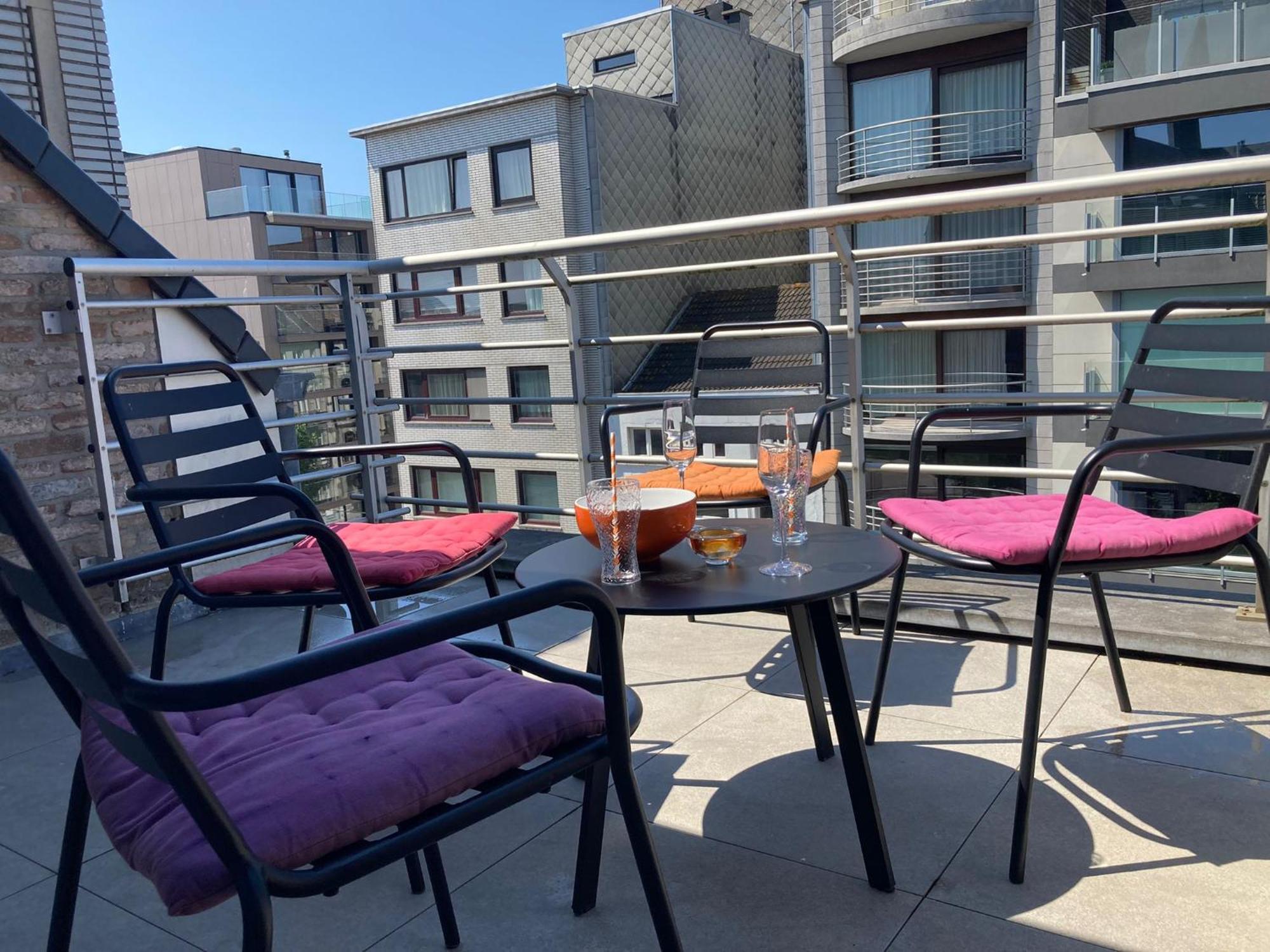 Spacious Penthouse For 8 People In The City Centre Ostende Exteriér fotografie